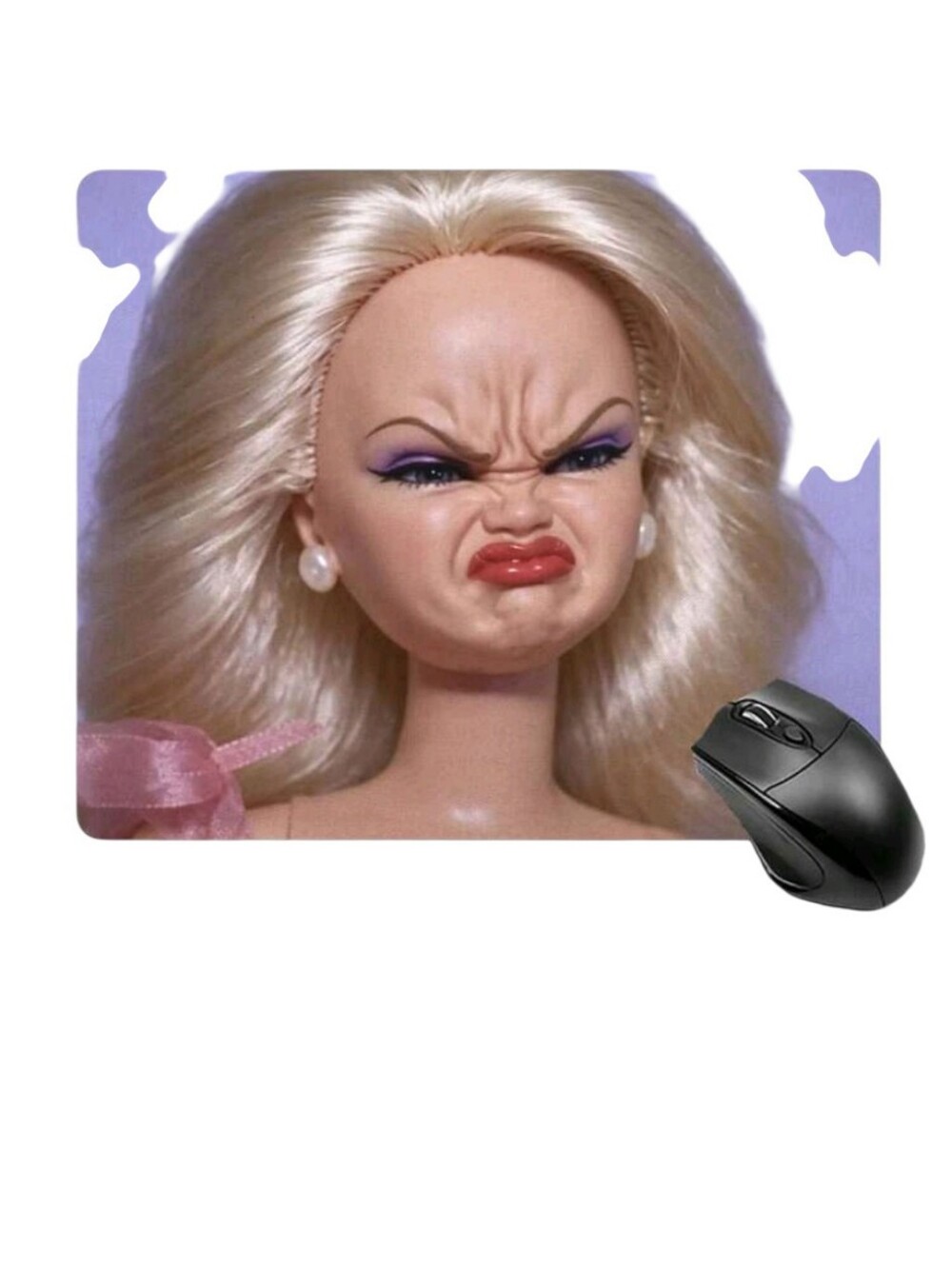 Barbie Funny Mouse Pad